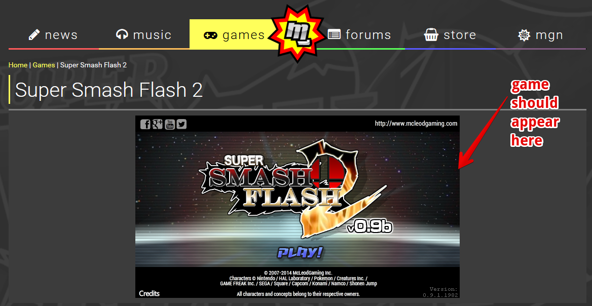 How to enable Flash – Super Smash Flash